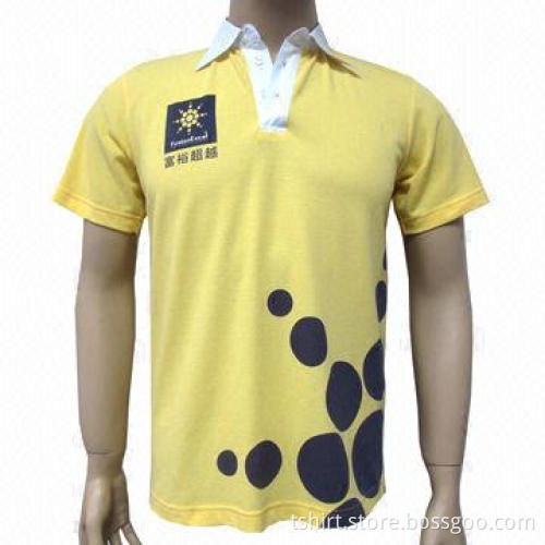 2012 Latest Plain Comfortable 100% Cotton Men's Polo Shirt/Printed T-shirt, Customized Size